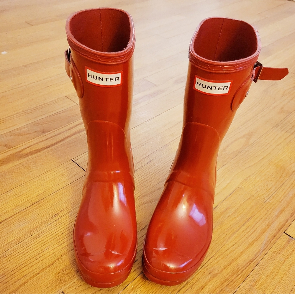 Women's Hunter Short Gloss Rain Boots